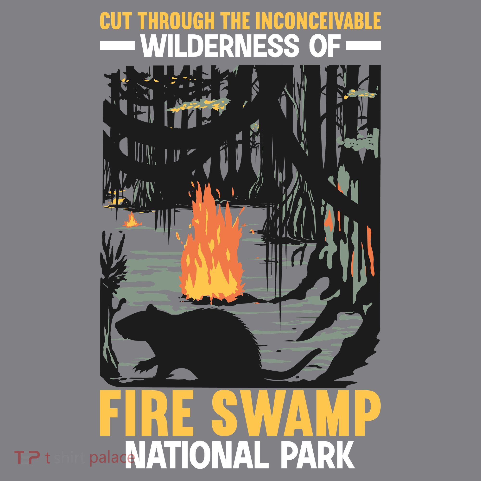 Fire Swamp National Park Long Sleeve Shirt