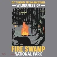 Fire Swamp National Park Women's Hoodie thumb 2