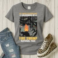 Fire Swamp National Park Women's T-Shirt thumb 3