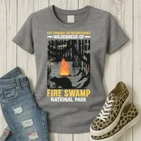 Fire Swamp National Park Women's T-Shirt thumb 3
