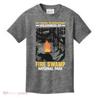 Fire Swamp National Park Kids T-Shirt thumb 0