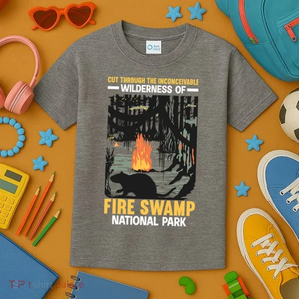 Fire Swamp National Park Kids T-Shirt
