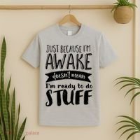 Funny Sarcastic Not A Morning Person Hate Waking Up  T-Shirt thumb 2