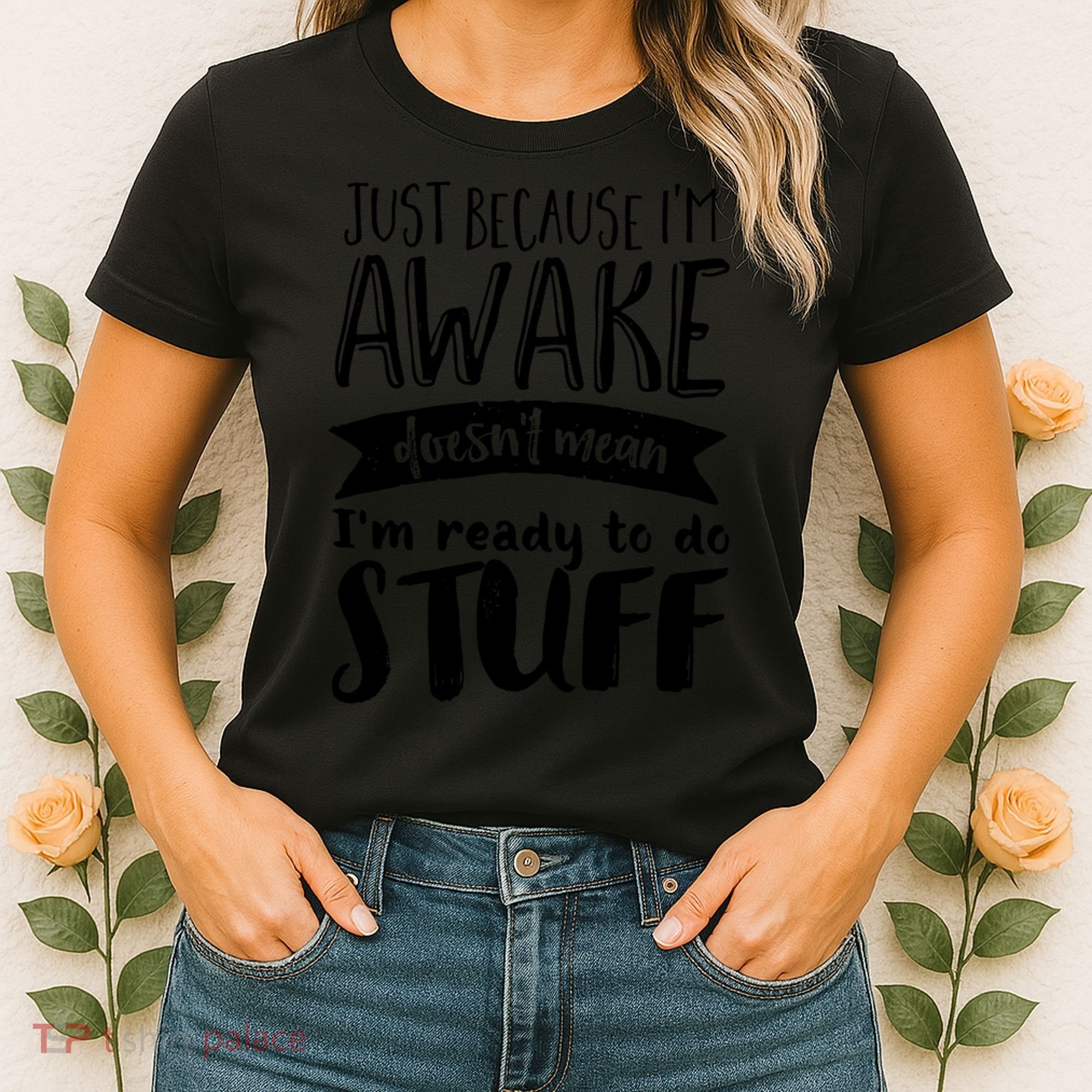 Funny Sarcastic Not A Morning Person Hate Waking Up  Women's T-Shirt