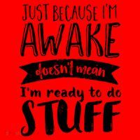 Funny Sarcastic Not A Morning Person Hate Waking Up  Santa Hat thumb 1