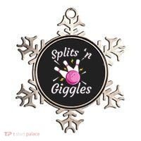Funny Splits N Giggles Bowling Team Bowler Sports Player Ornament thumb 0