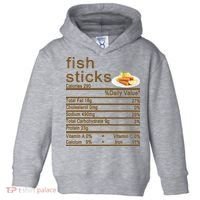 Fish Sticks Nutrition Facts Label Toddler Hoodie thumb 0