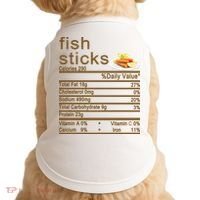 Fish Sticks Nutrition Facts Label Doggie Tank thumb 0