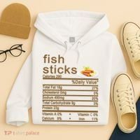 Fish Sticks Nutrition Facts Label Hoodie thumb 4