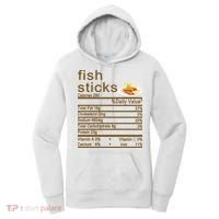 Fish Sticks Nutrition Facts Label Women's Hoodie thumb 0
