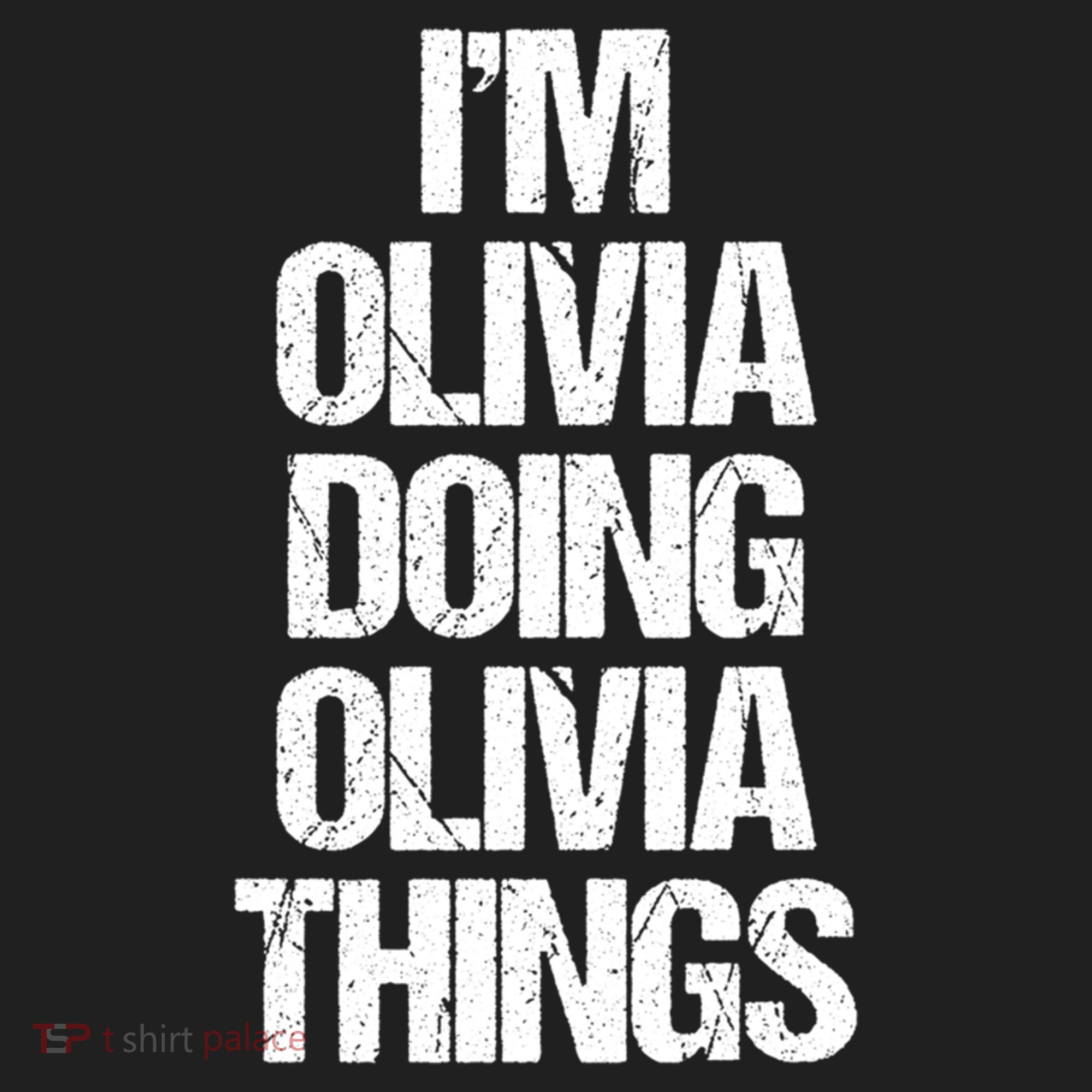 Funny Saying Name Olivia Cute Gift Beanie