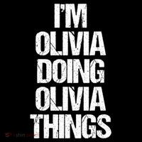 Funny Saying Name Olivia Cute Gift Women's Hoodie thumb 2