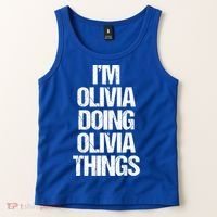Funny Saying Name Olivia Cute Gift Tank Top thumb 2