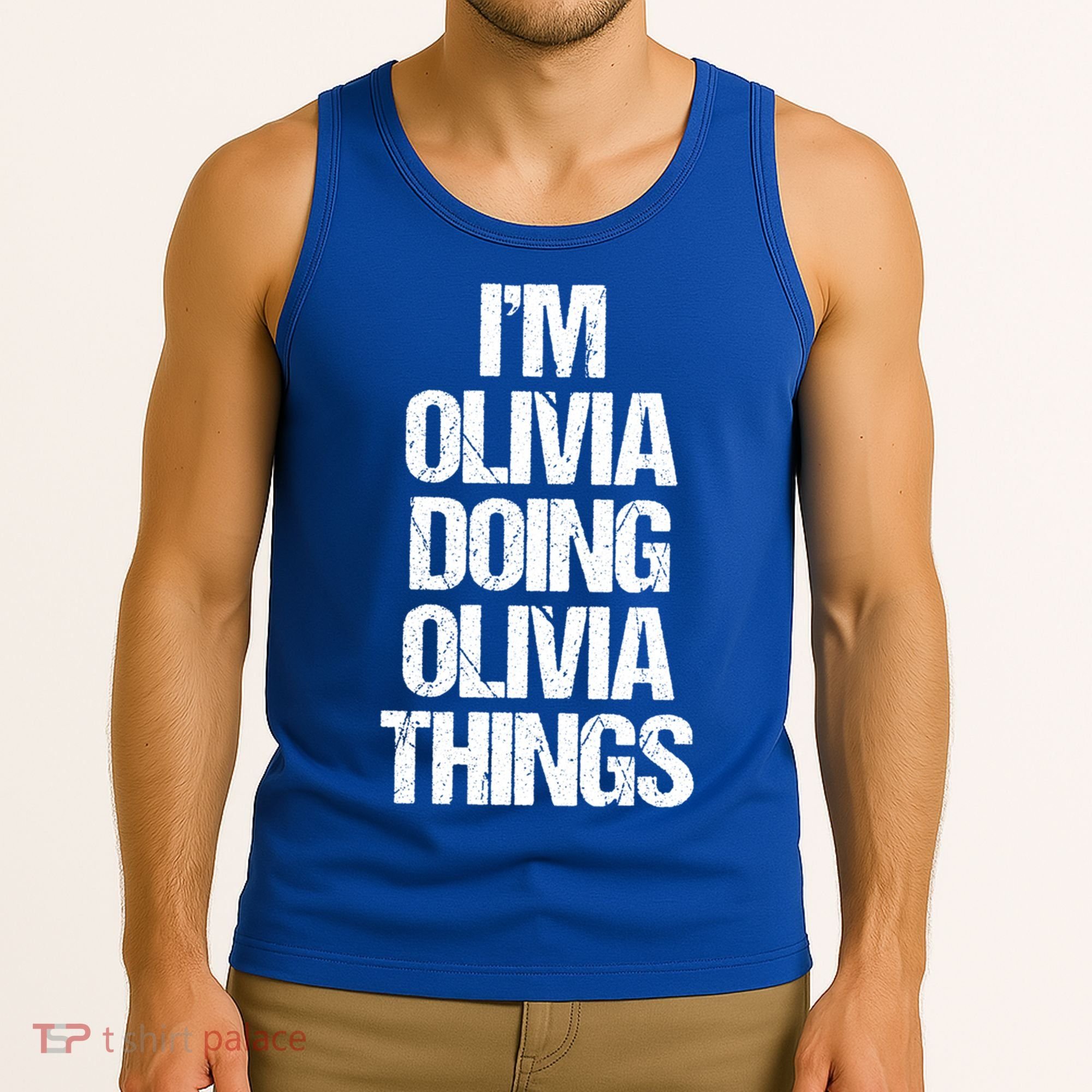 Funny Saying Name Olivia Cute Gift Tank Top