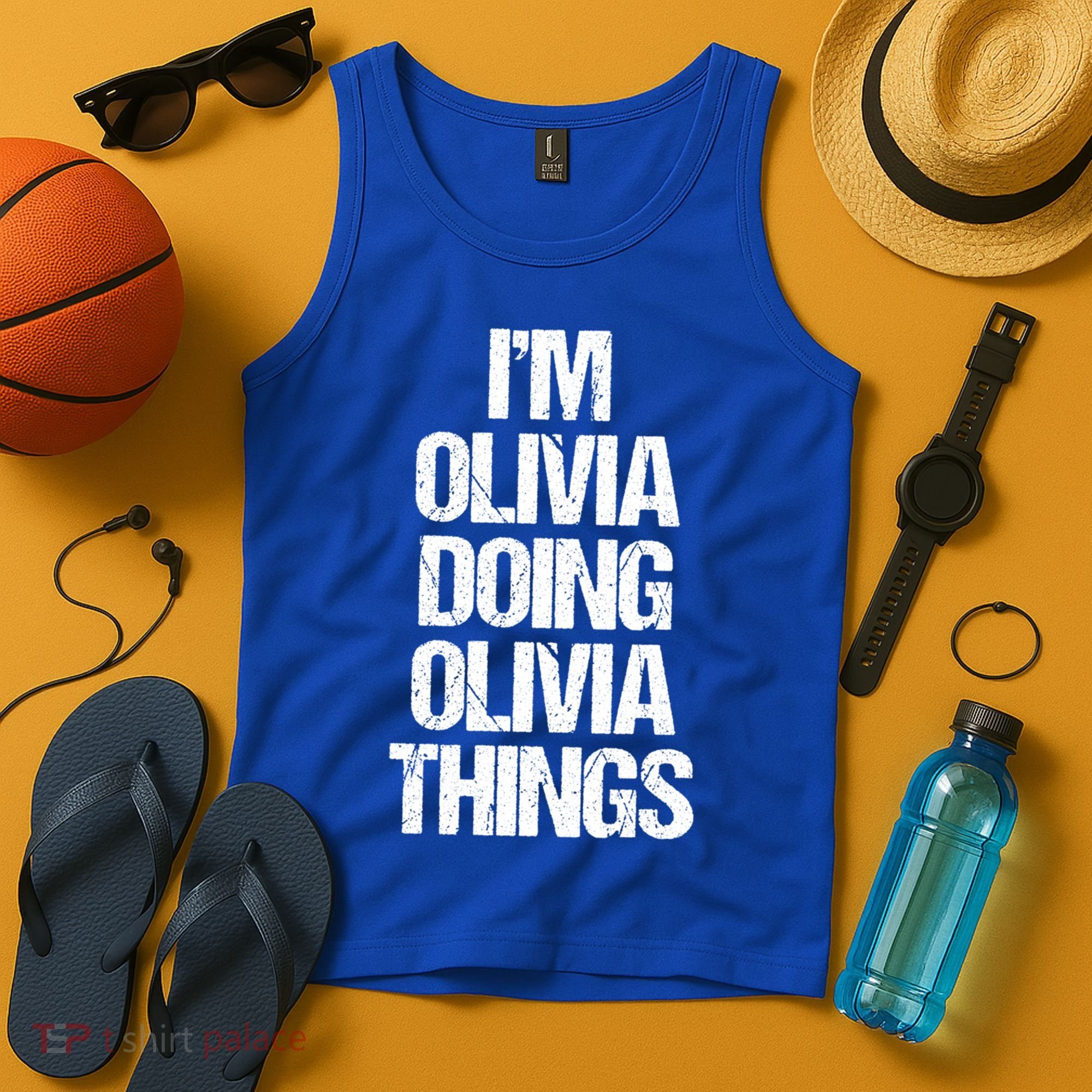 Funny Saying Name Olivia Cute Gift Tank Top