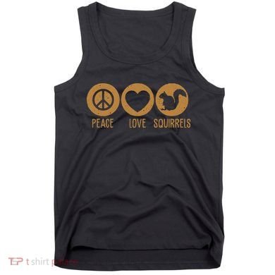 Funny Squirrel Novelty Design Squirrel Lover Tank Top
