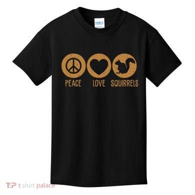 Funny Squirrel Novelty Design Squirrel Lover Kids T-Shirt