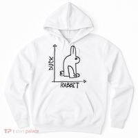 Funny Science Nerd Duck Rabbit Physics Math Geek Hoodie thumb 0