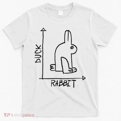 Funny Science Nerd Duck Rabbit Physics Math Geek T-Shirt