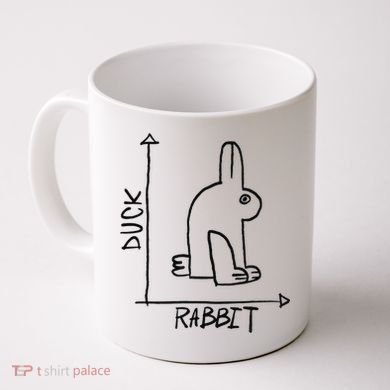 Funny Science Nerd Duck Rabbit Physics Math Geek Coffee Mug