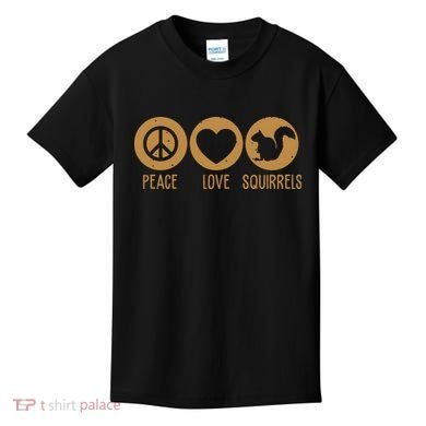 Funny Squirrel Novelty Design Squirrel Lover Kids T-Shirt