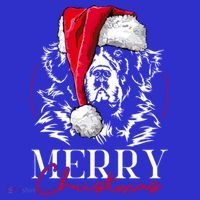 Funny Santa Newfoundland Newfie Merry Christmas Dog Mom Gift Visor thumb 3