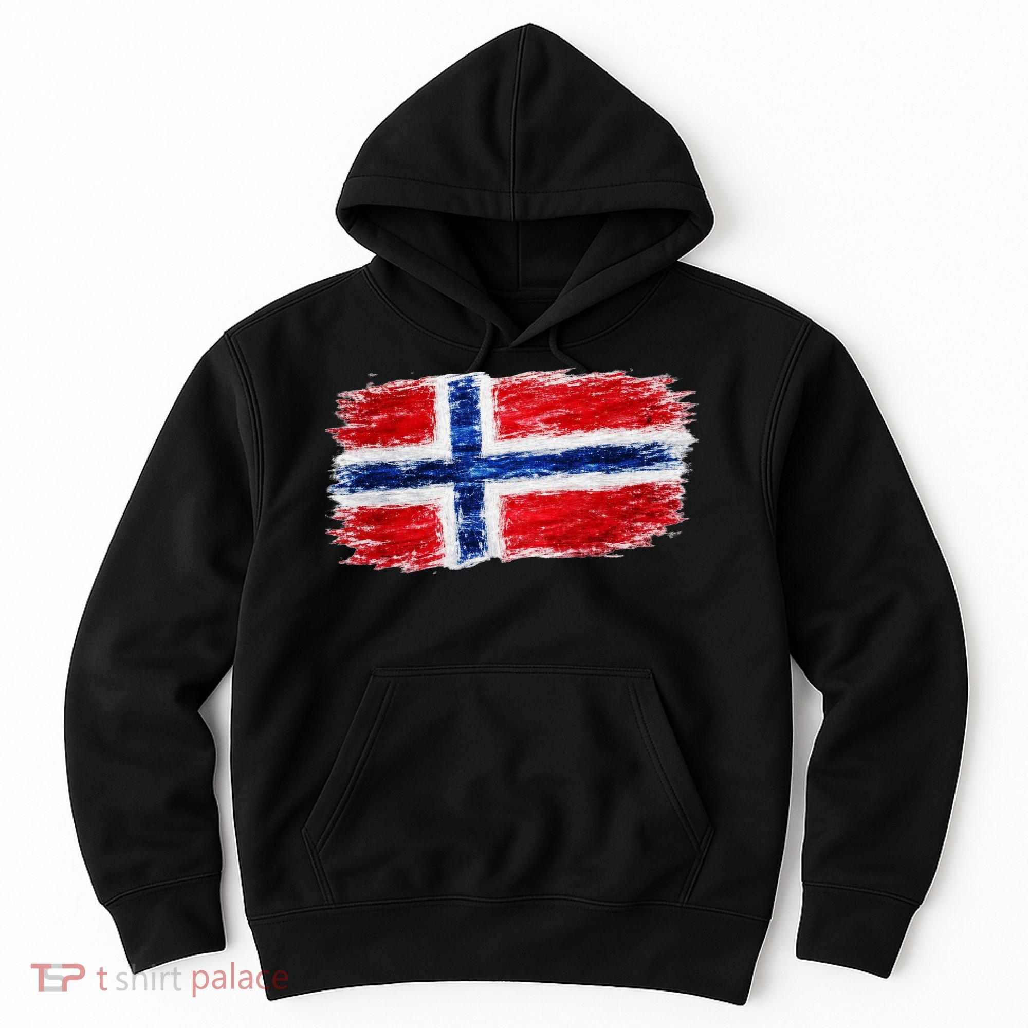 Football Soccer Norway Flag World Fan Hoodie