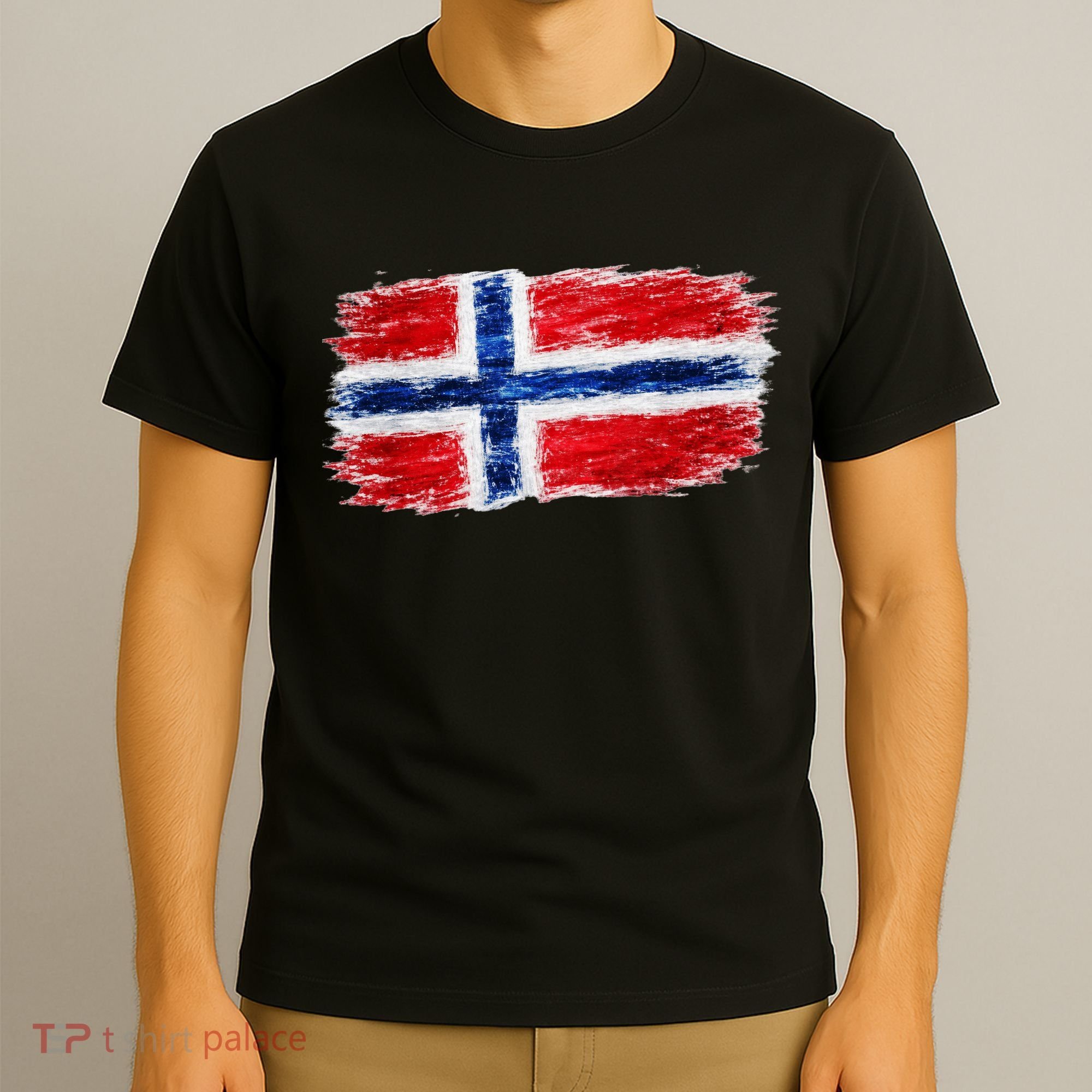 Football Soccer Norway Flag World Fan T-Shirt