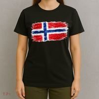 Football Soccer Norway Flag World Fan T-Shirt thumb 4
