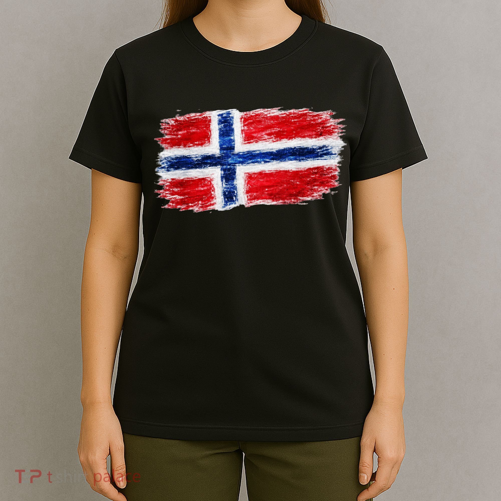Football Soccer Norway Flag World Fan T-Shirt