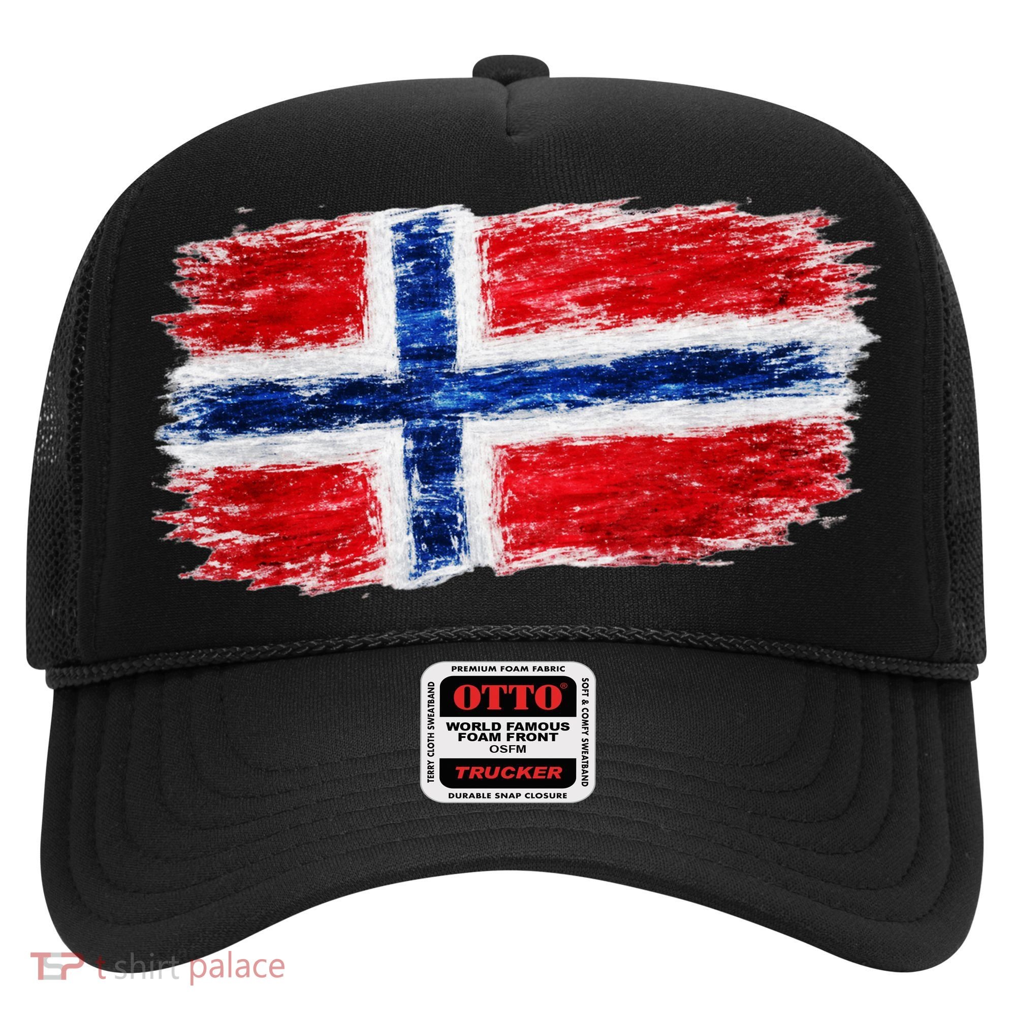 Football Soccer Norway Flag World Fan Hat