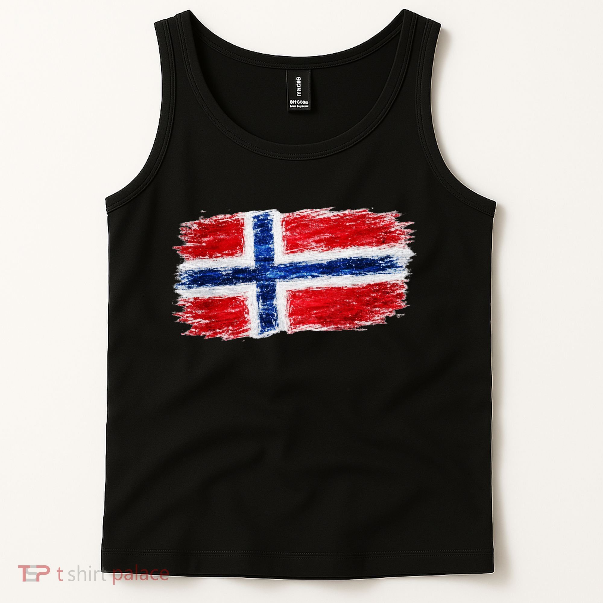 Football Soccer Norway Flag World Fan Tank Top