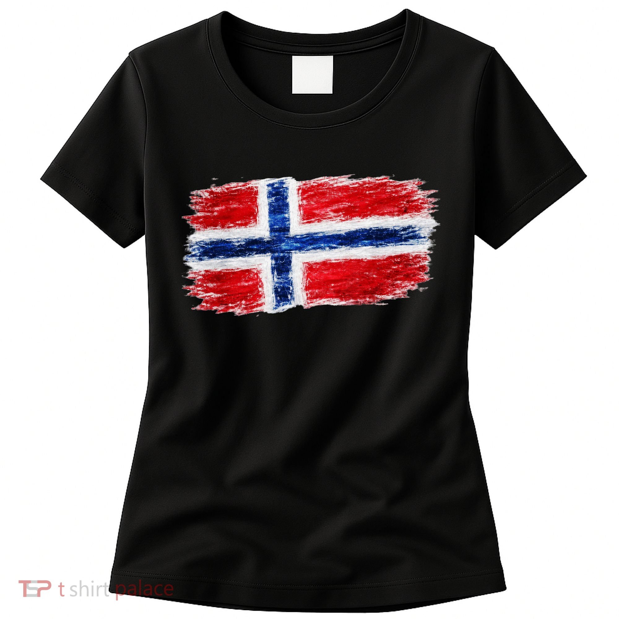 Football Soccer Norway Flag World Fan Women's T-Shirt