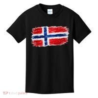 Football Soccer Norway Flag World Fan Kids T-Shirt thumb 0