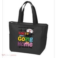 Funny School Nurse YouRe Not Going Home Tote Bag thumb 3