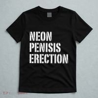 Funny Saying Neon Penisis Erection T-Shirt thumb 5