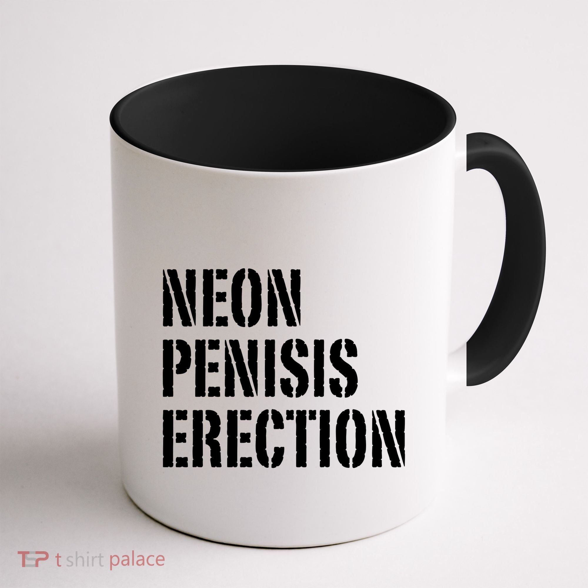 Funny Saying Neon Penisis Erection Coffee Mug