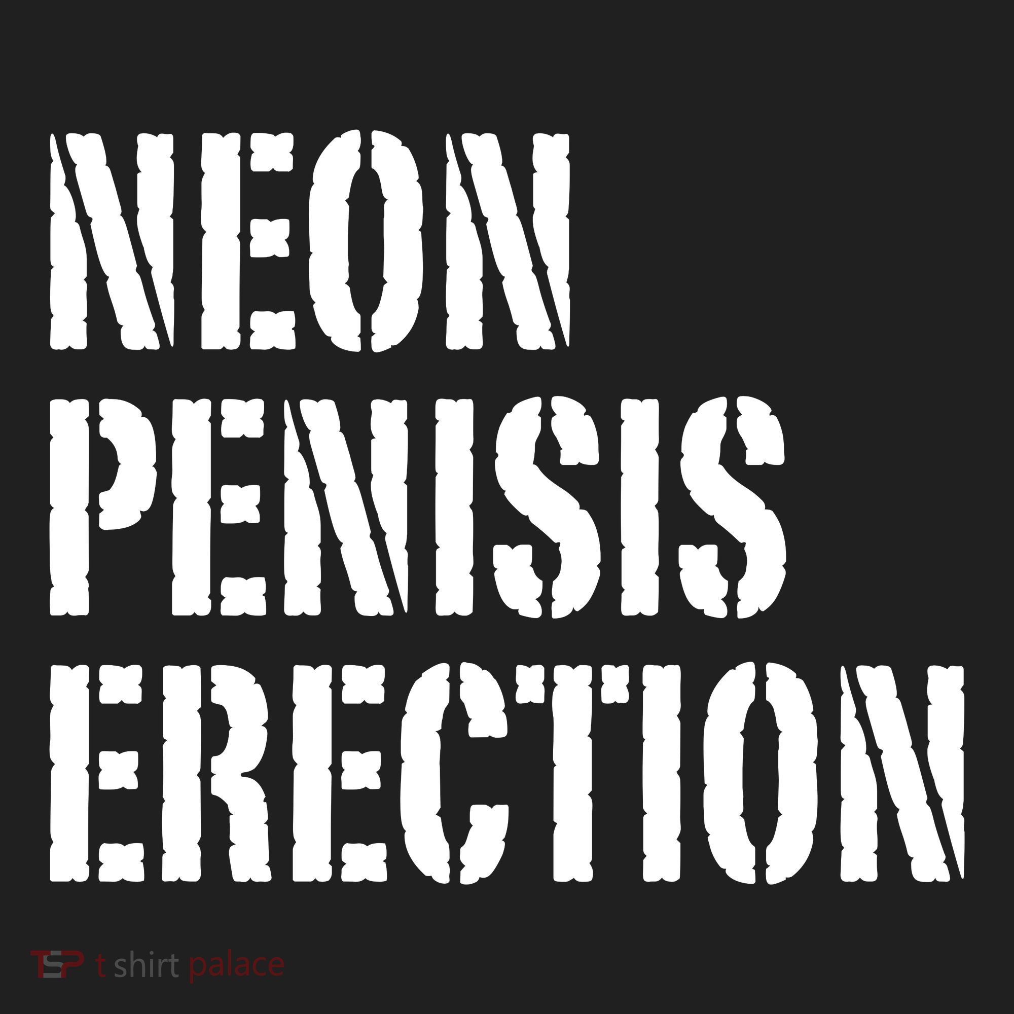 Funny Saying Neon Penisis Erection Hat