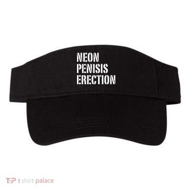 Funny Saying Neon Penisis Erection Visor