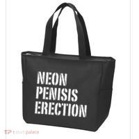 Funny Saying Neon Penisis Erection Tote Bag thumb 3