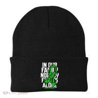 Family Support Non HodgkinS Lymphoma Cancer Awareness Beanie thumb 0