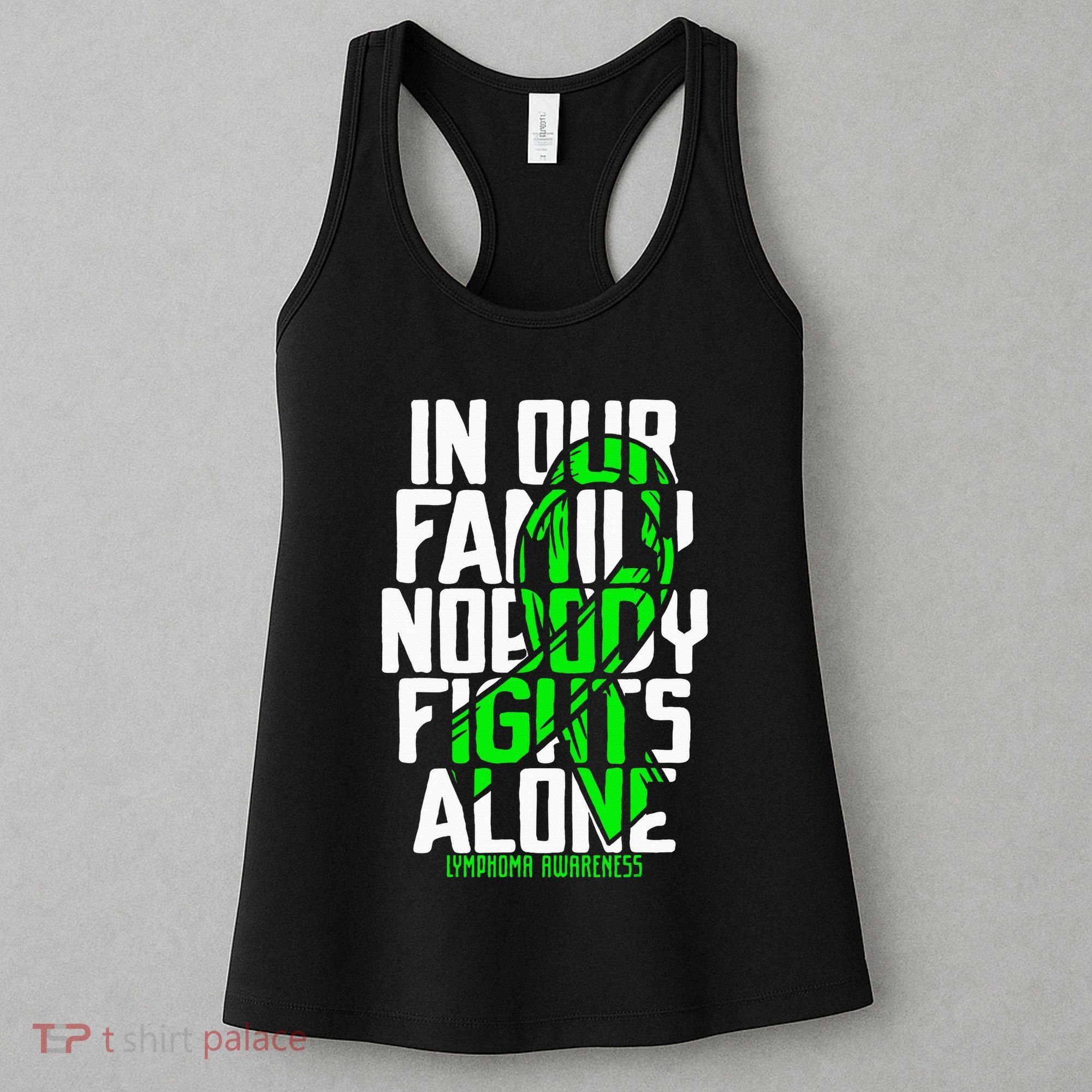 Family Support Non HodgkinS Lymphoma Cancer Awareness Women's Tank Top