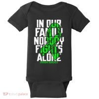 Family Support Non HodgkinS Lymphoma Cancer Awareness Baby Bodysuit thumb 0