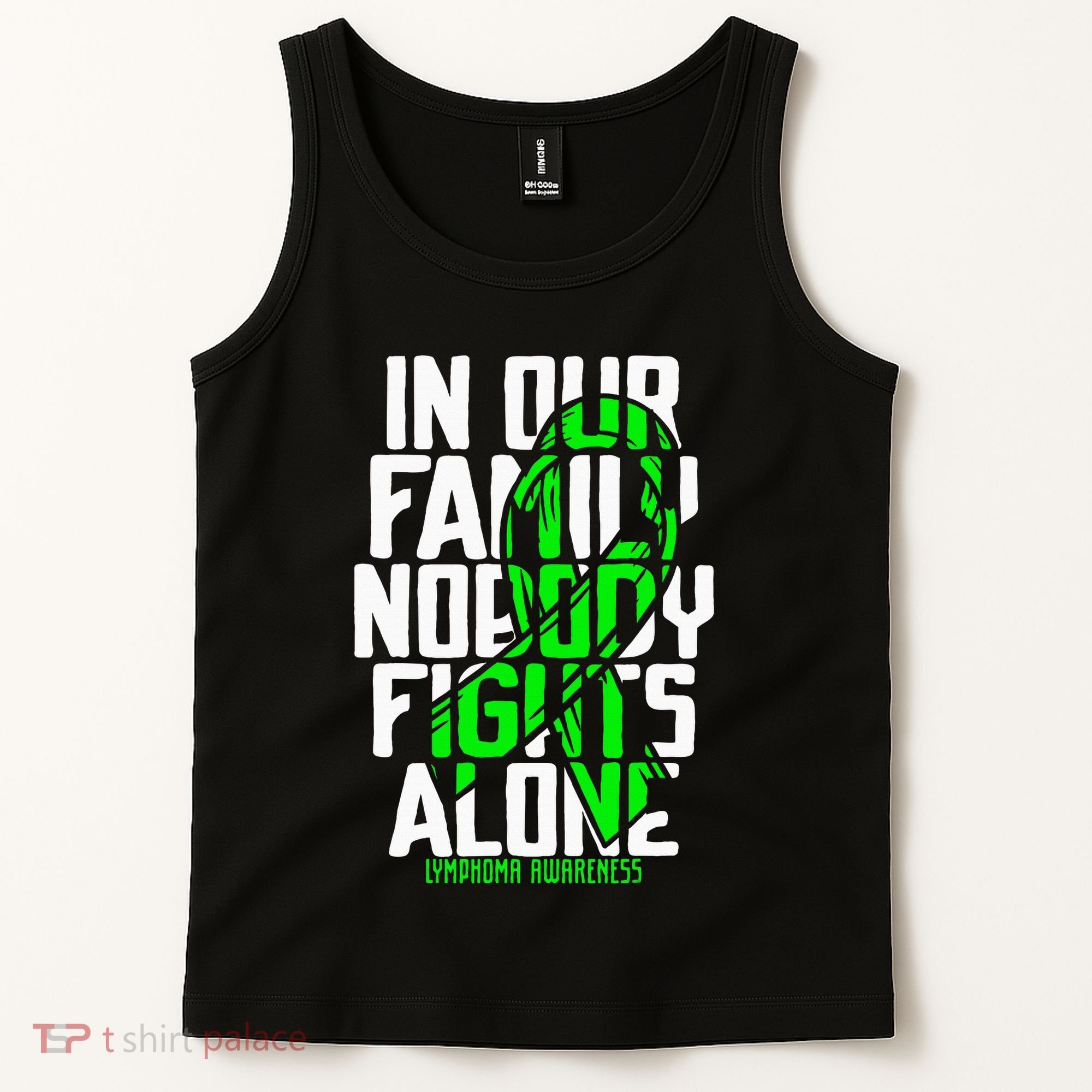 Family Support Non HodgkinS Lymphoma Cancer Awareness Tank Top
