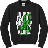 Family Support Non HodgkinS Lymphoma Cancer Awareness Kids Sweatshirt thumb 0