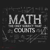 Funny Science Nerd Math The Only Subject That Counts Math Tumbler thumb 3