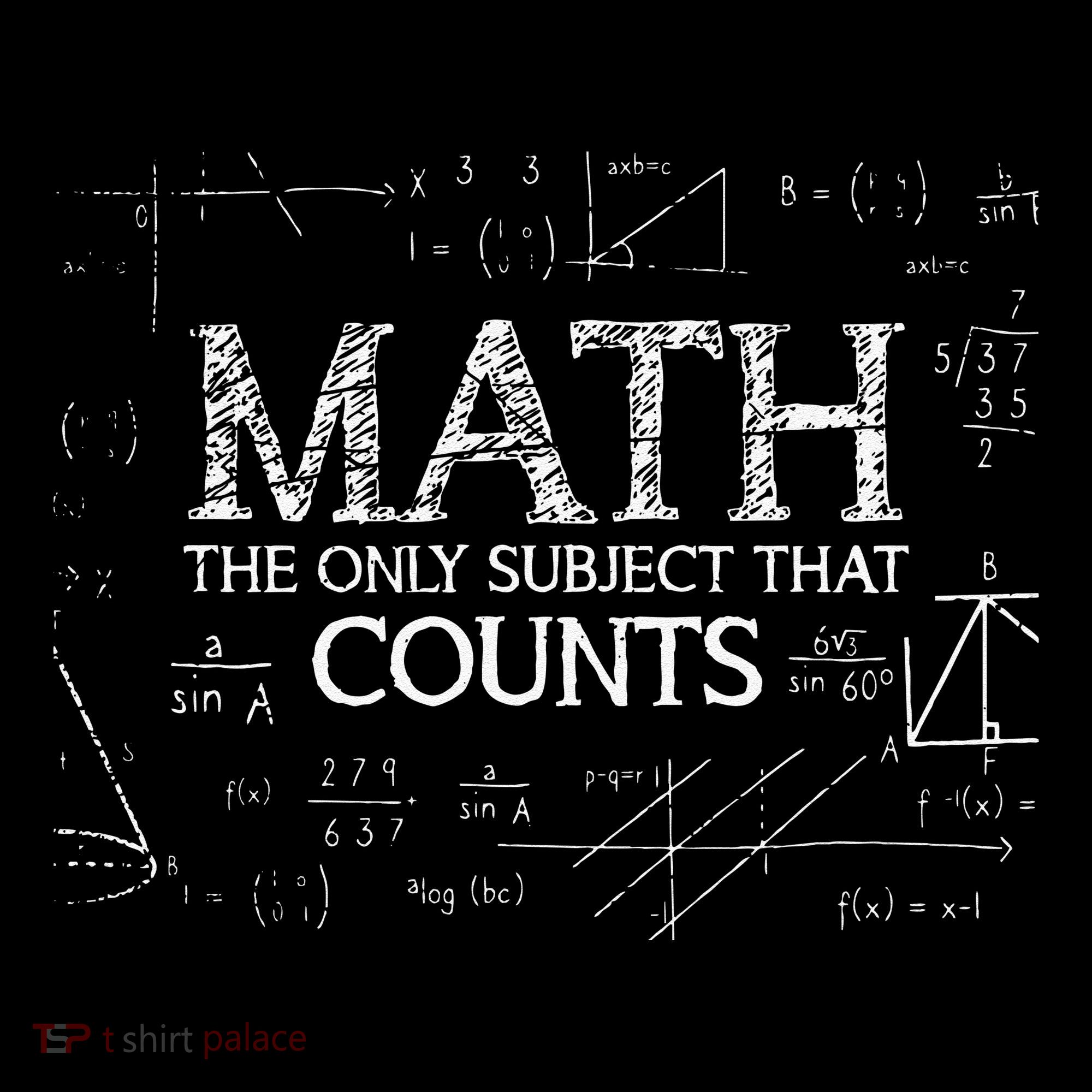 Funny Science Nerd Math The Only Subject That Counts Math Visor