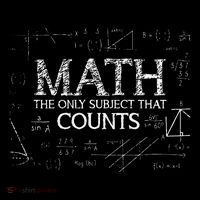 Funny Science Nerd Math The Only Subject That Counts Math Women's T-Shirt thumb 6