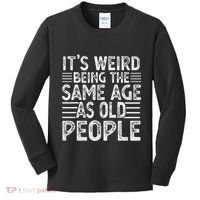 Funny Sarcastic Novelty Graphic Kids Long Sleeve Shirt thumb 0