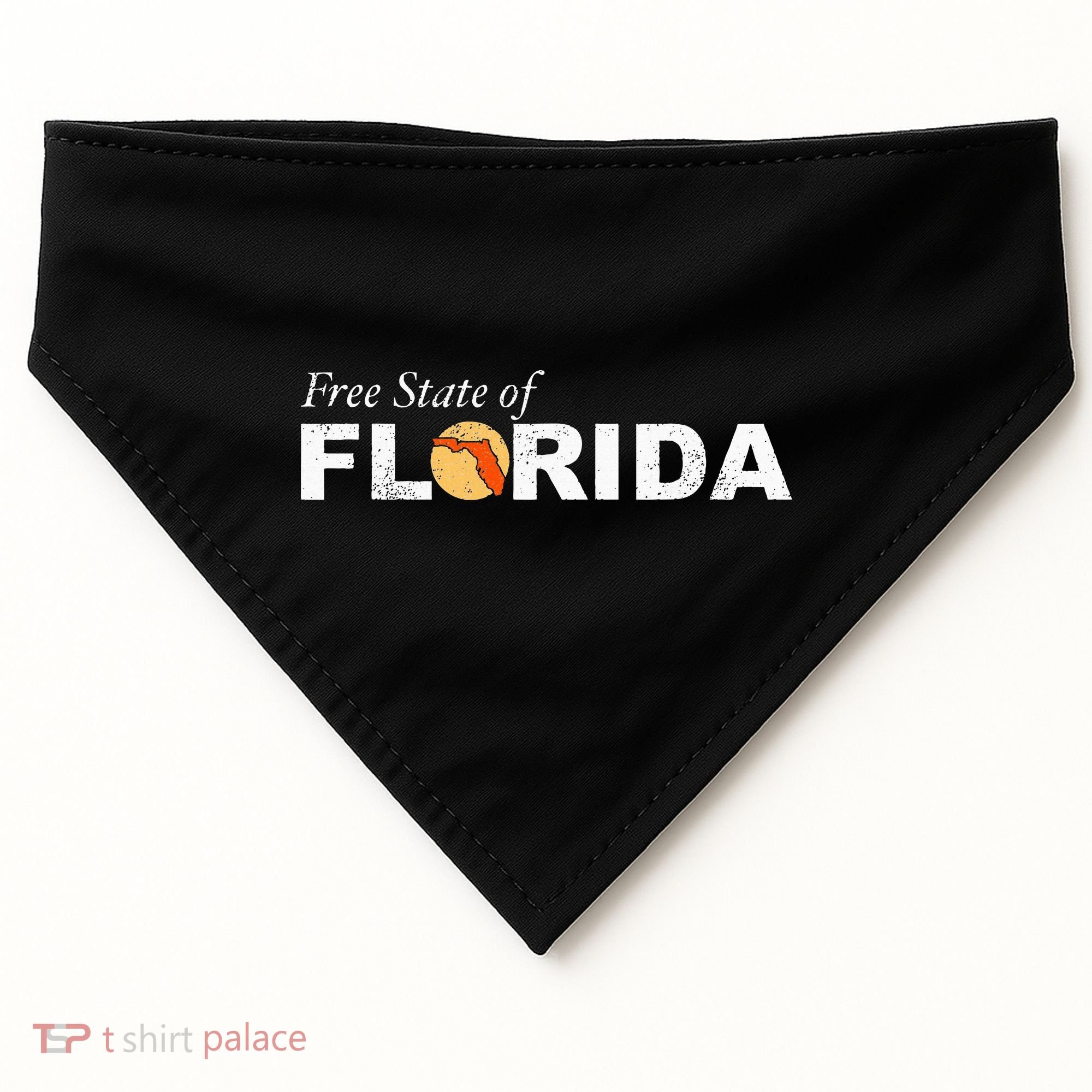 Free State Of Florida USA-Made Doggie Bandana